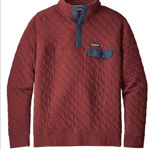 Patagonia Organic Cotton Quilt Snap-T Pullover SzM